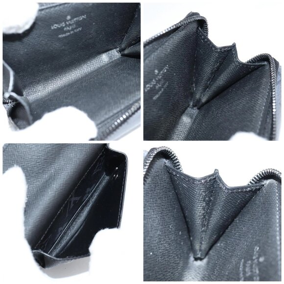 LOUIS VUITTON Eclipse Reverse Zippy Organizer Wallet M82771 LV Auth 141193M - Picture 15 of 16